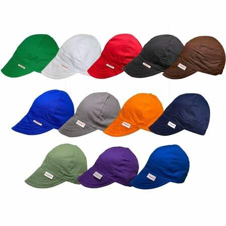 COMEAUX CAPS Single Sided Welder's Cap, One Size, Solid Colors 1000ESOL